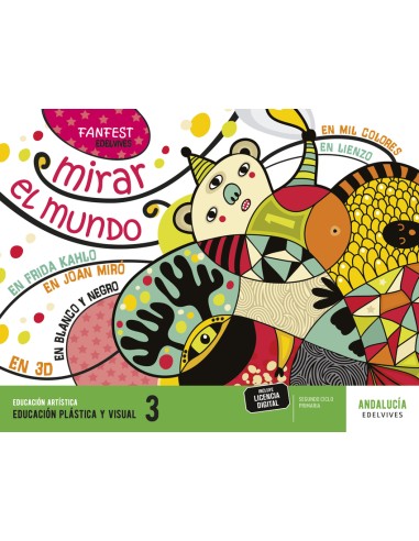 EDUCACION PLASTICA Y VISUAL 3ºPRIMARIA FANFEST ANDALUCIA 2023